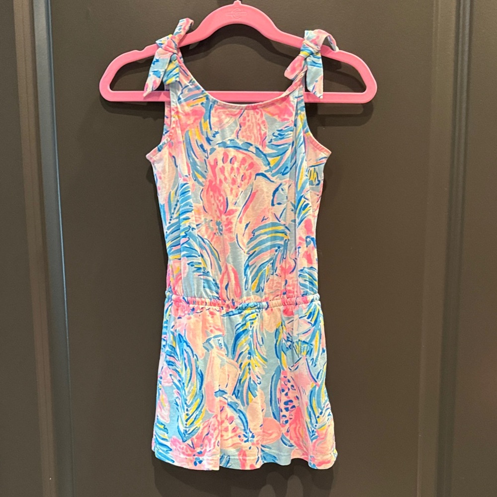 Lilly Pulitzer Kids One Piece in Pink and Blue